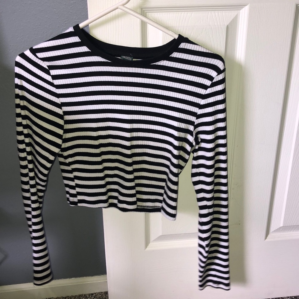 Stripped crop top